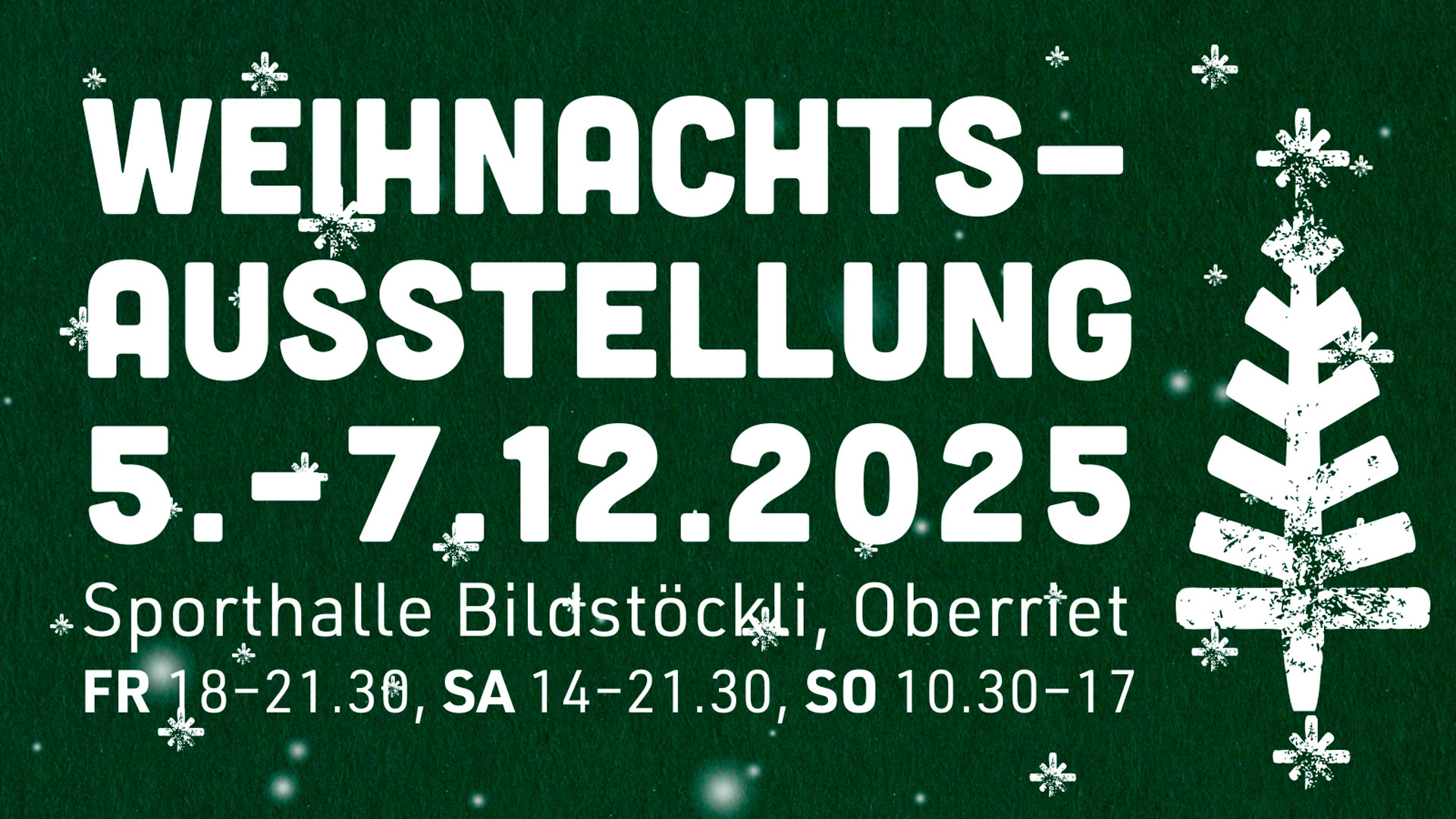 Wir sind an der GIVO Weihnachtsausstellung